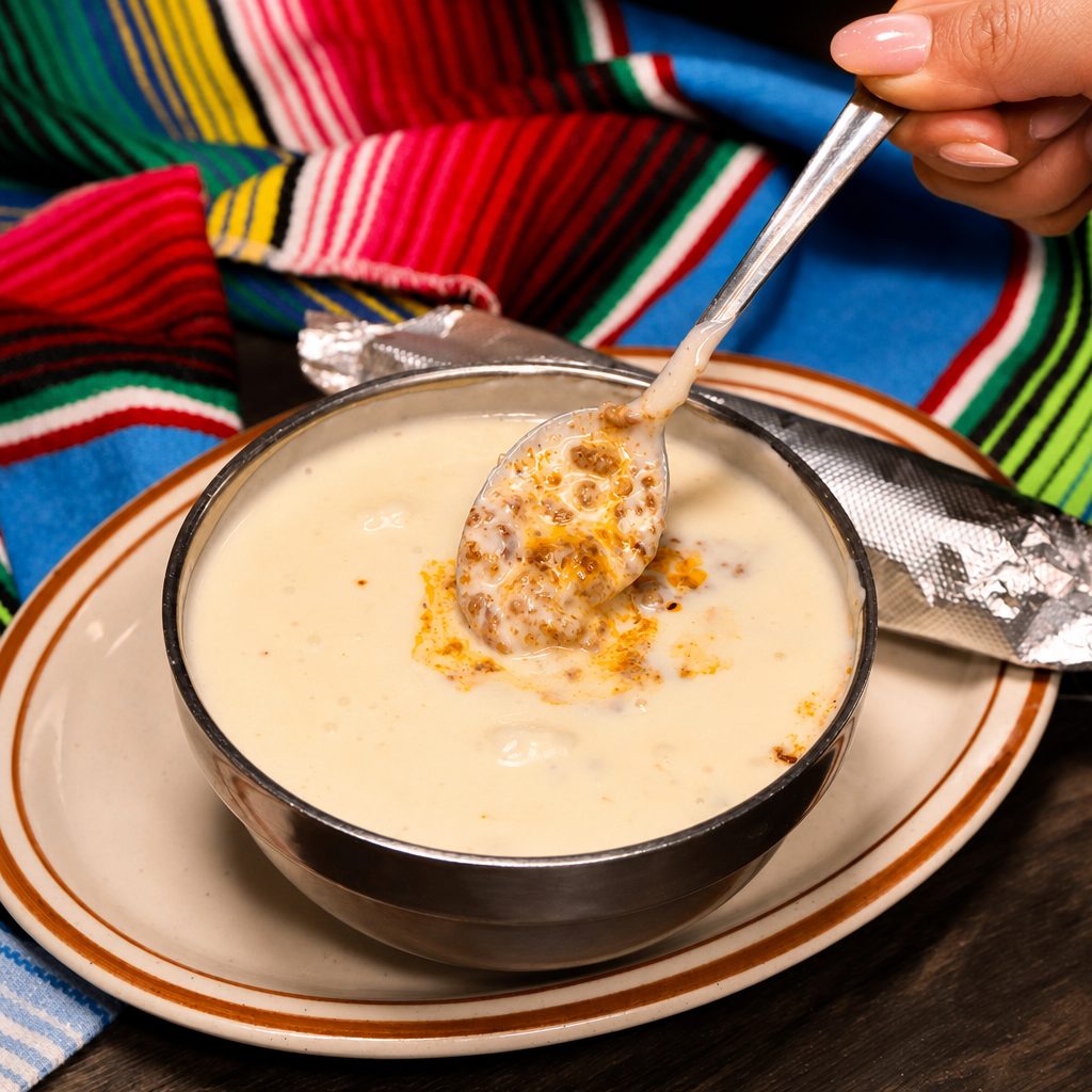 Queso Fundido Con Chorizo.