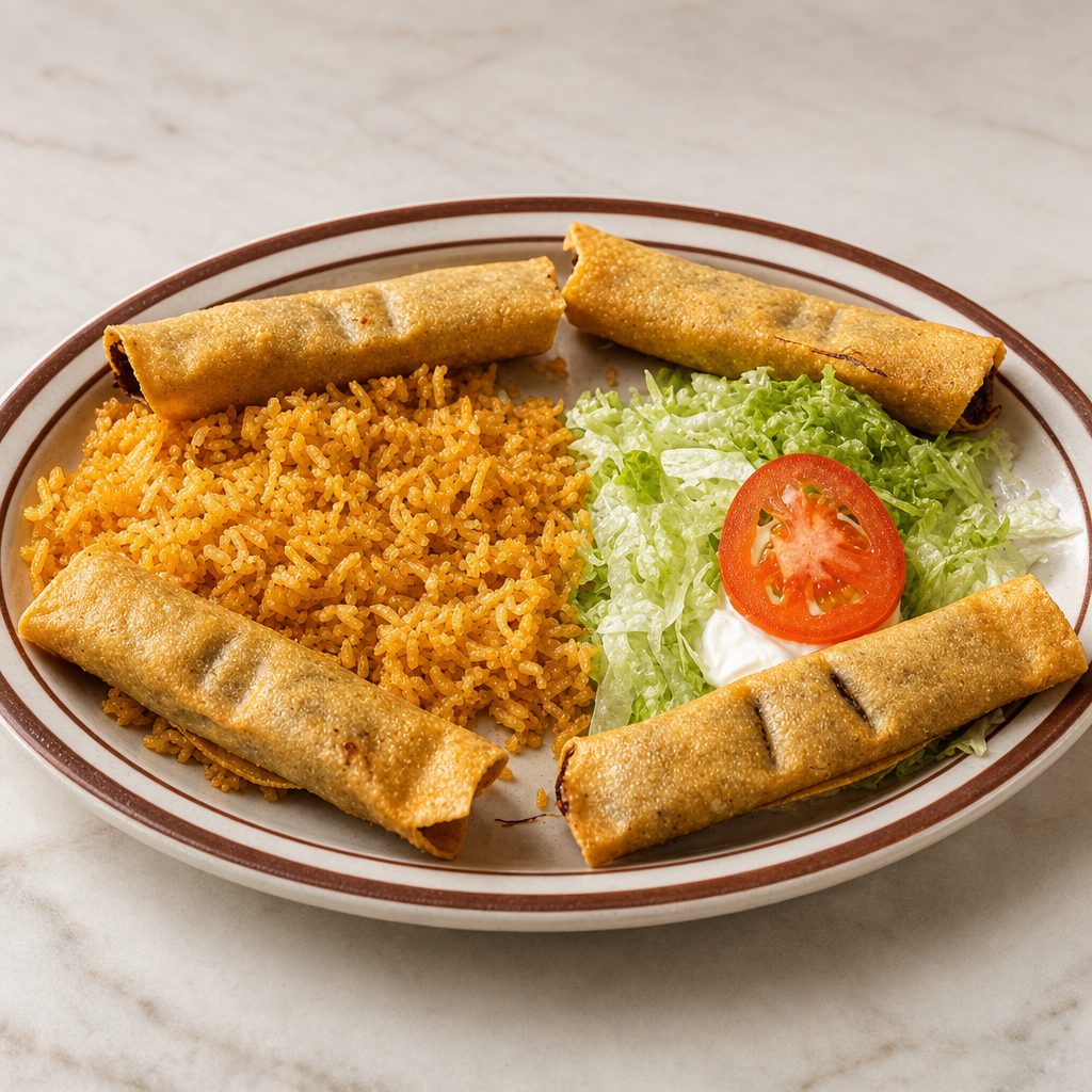 Flautas Dinner.