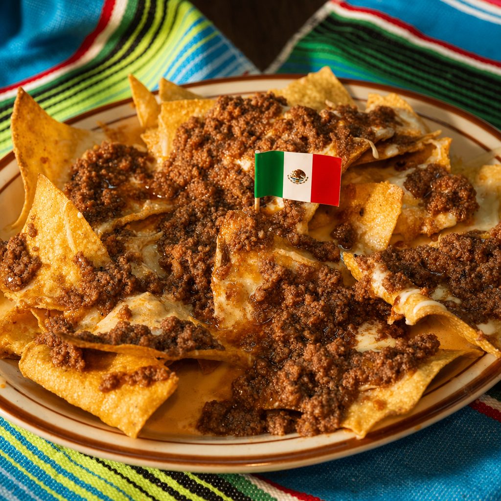 Beef Nachos.
