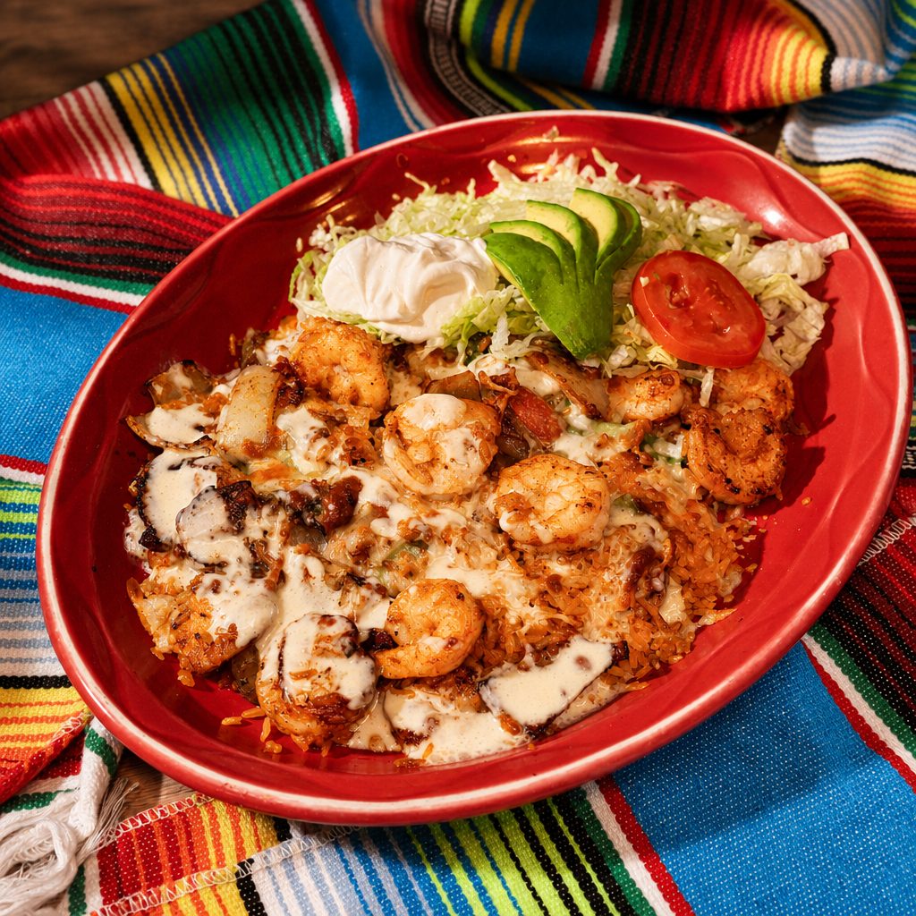Arroz Con Camarones.