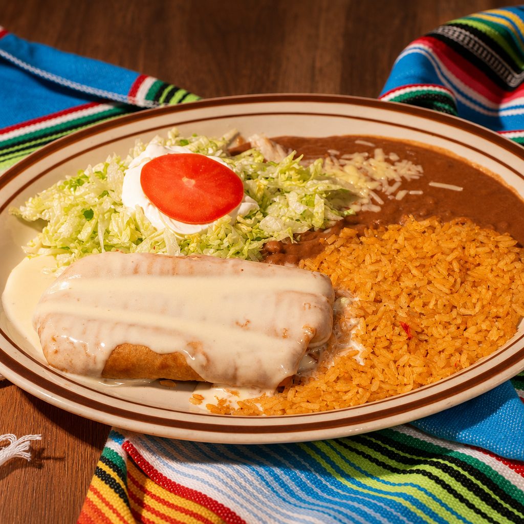 Chimichanga Dinner.