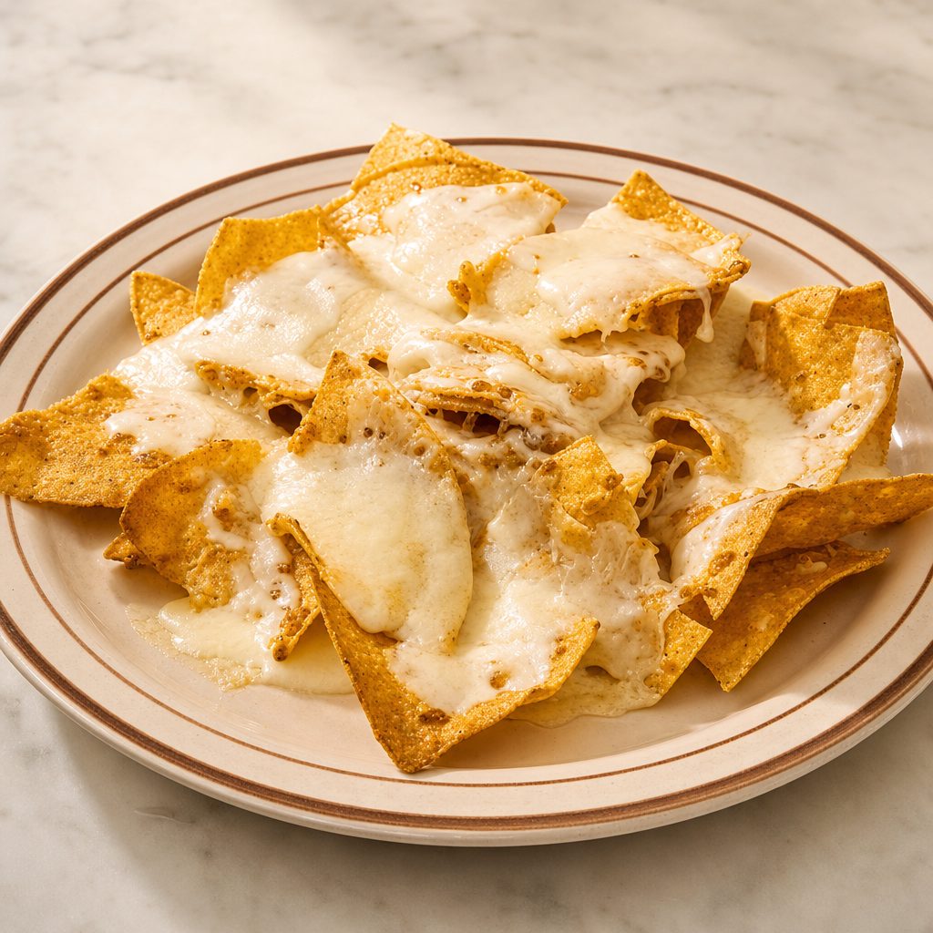 Cheese Nachos.