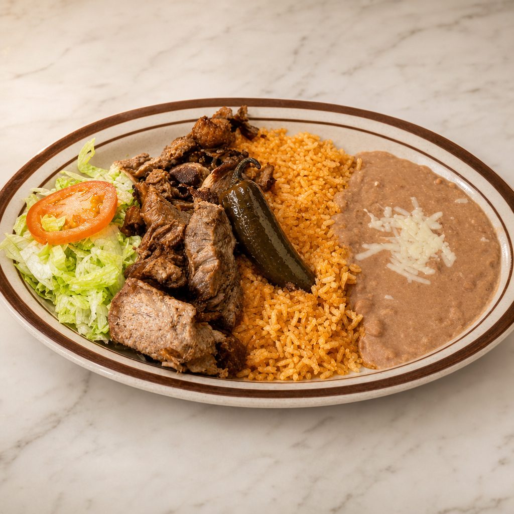 Carnitas Dinner.