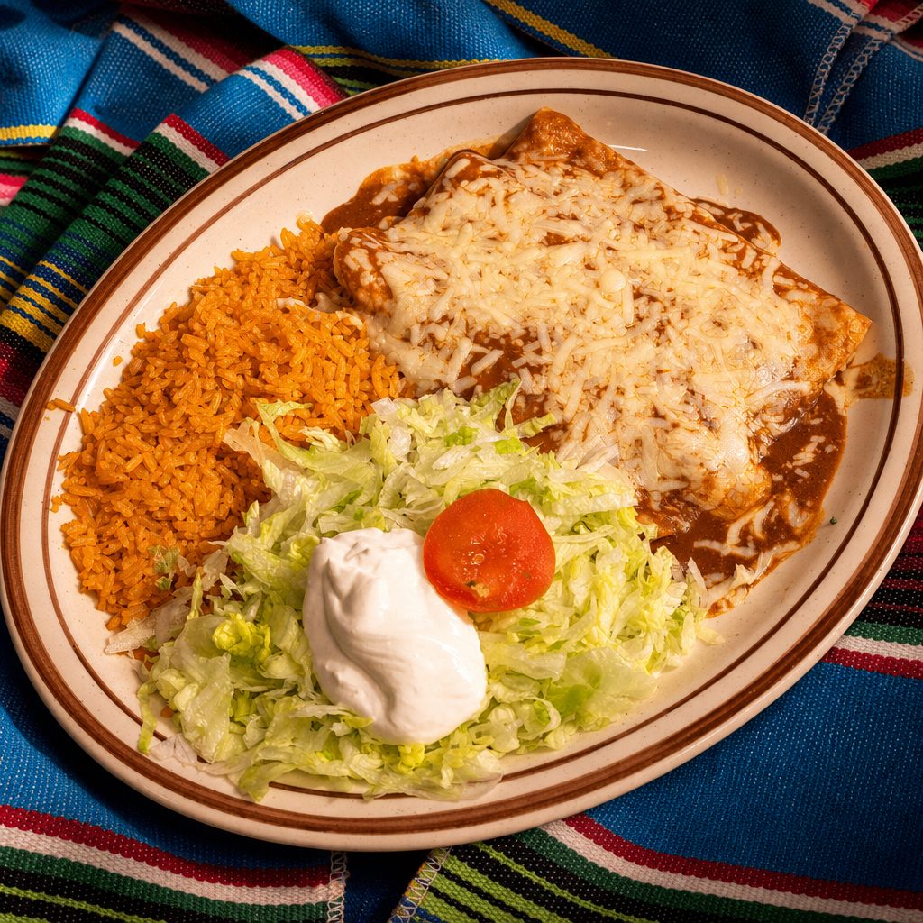 Enchiladas Supreme.