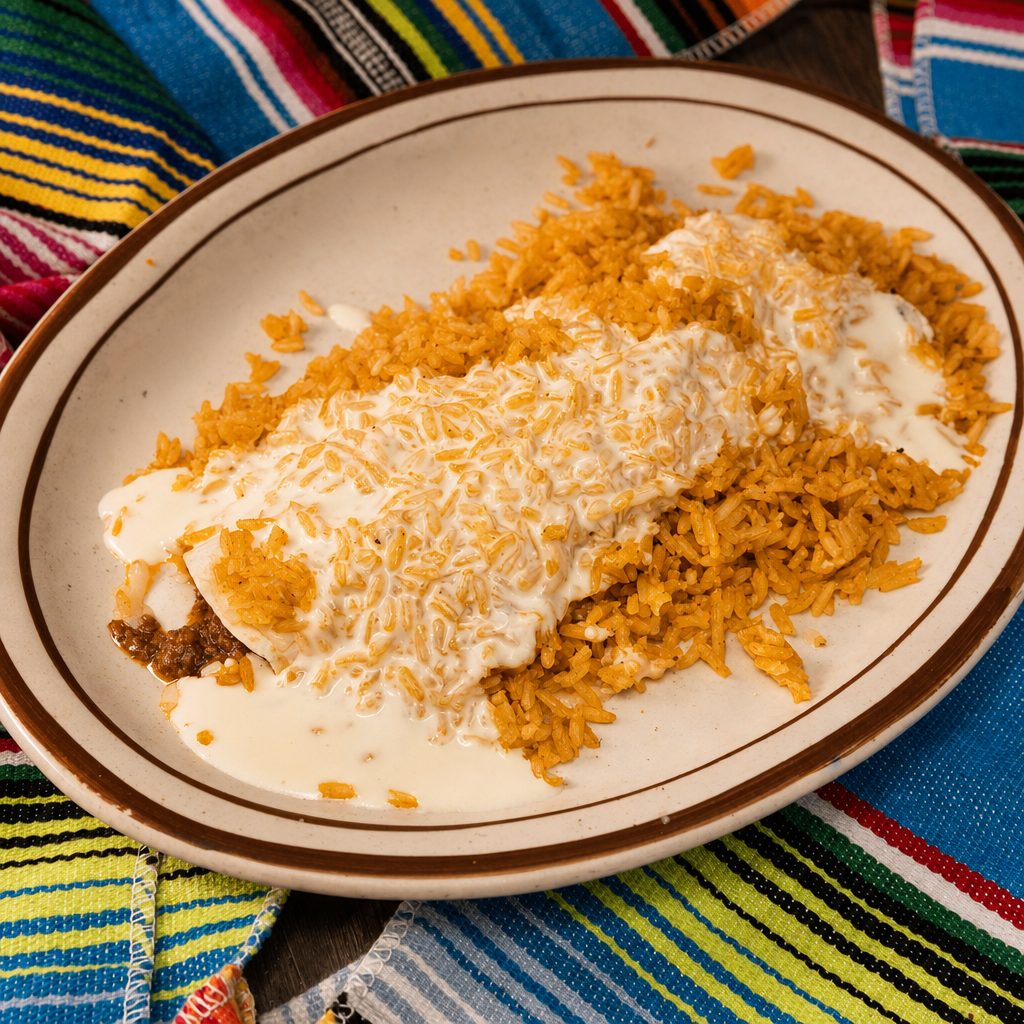 Lunch Crazy Burrito.