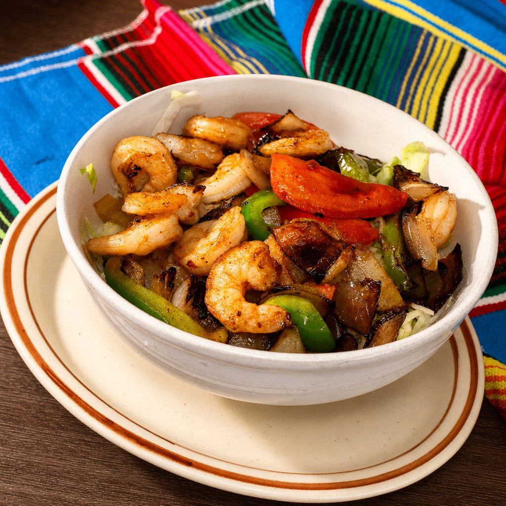 Grilled Shrimp Salad.