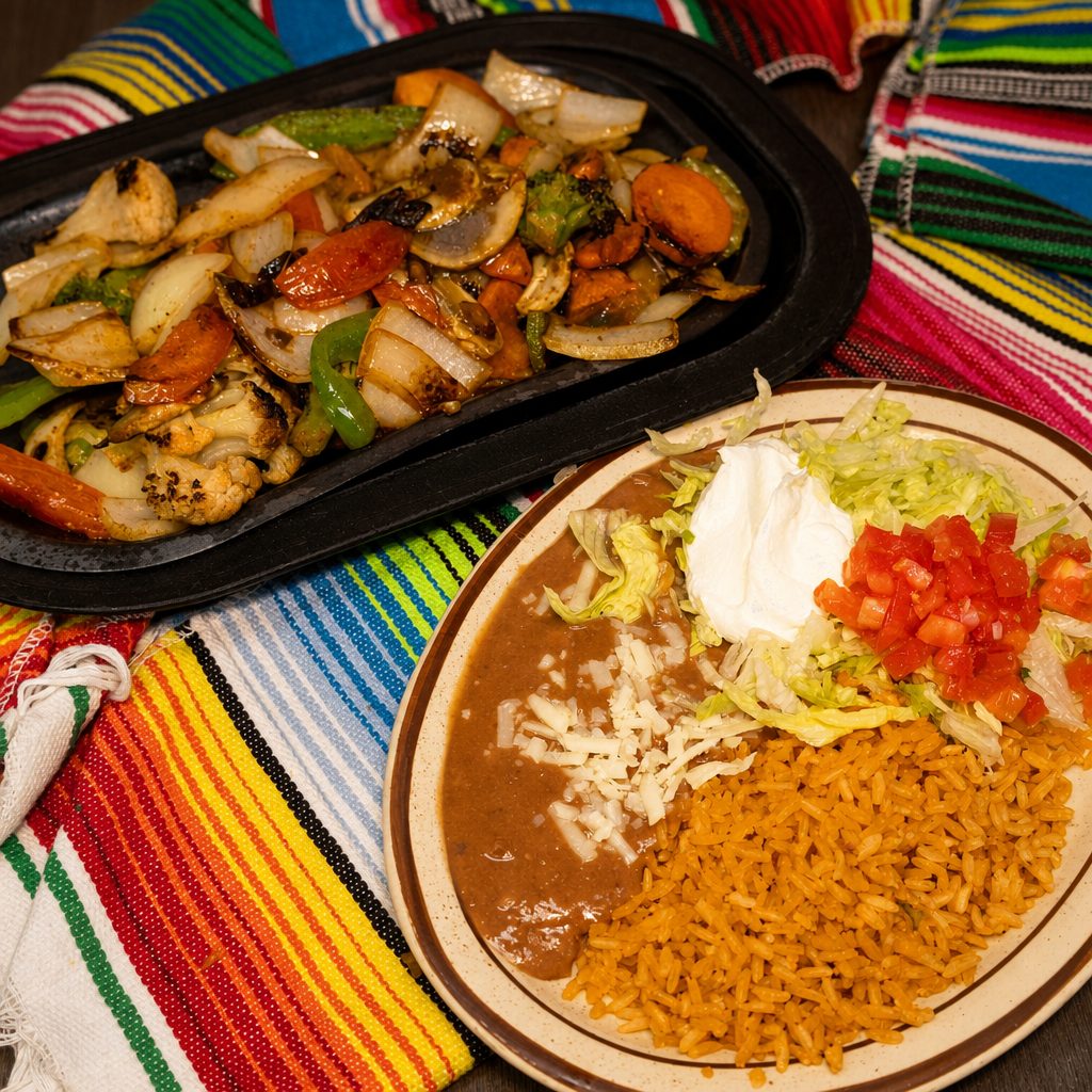 Vegetarian Fajitas.