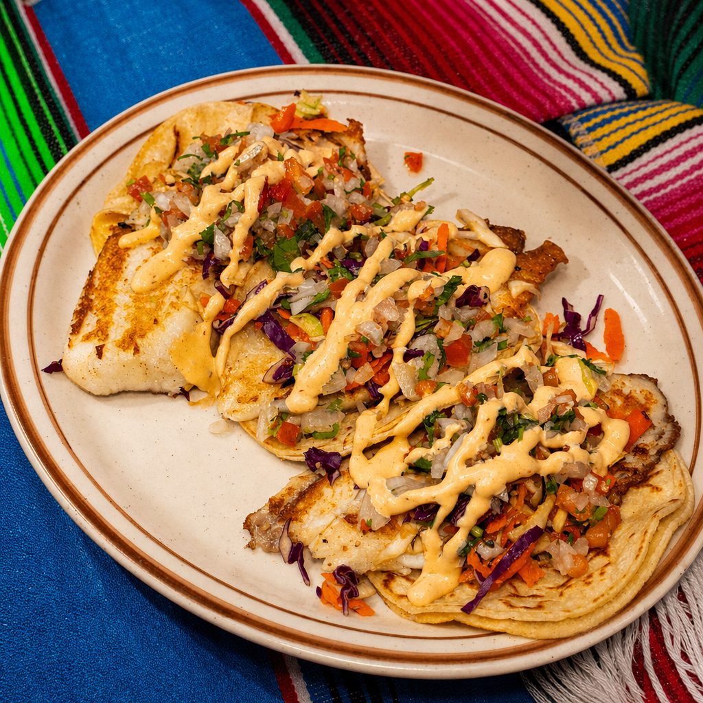 Fish Tacos.