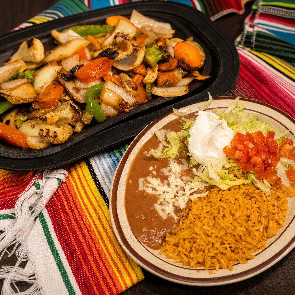 Vegetarian Fajitas.