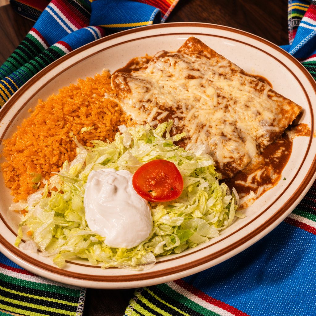 Enchiladas Supreme.