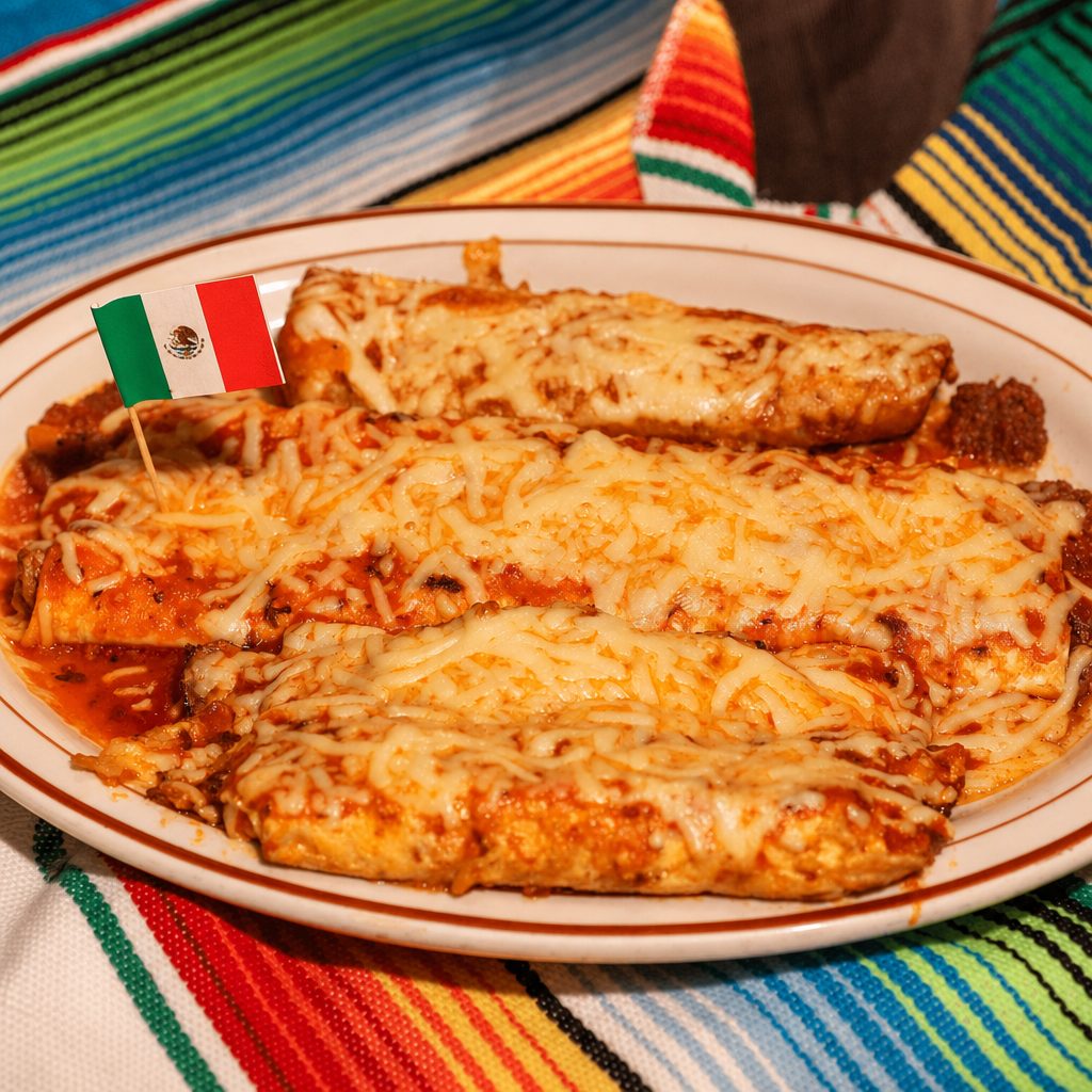 9. Burrito, Real Chile Relleno & Enchilada.