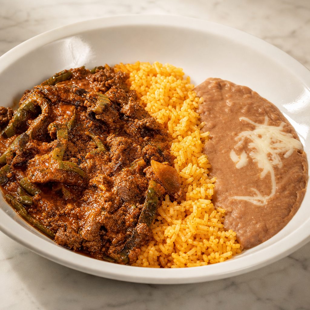 Steak Con Chile.