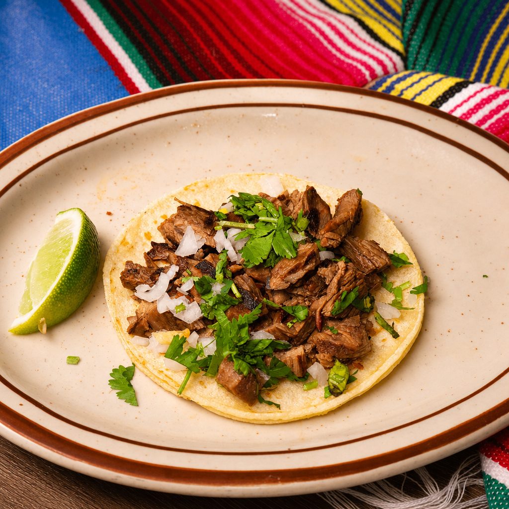 Asada Taco | Chopped Steak.