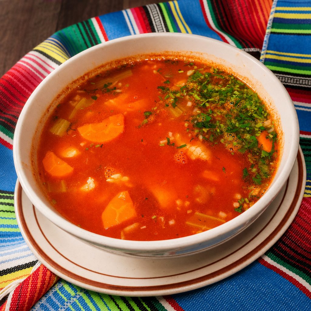Shrimp & Fish Soup.