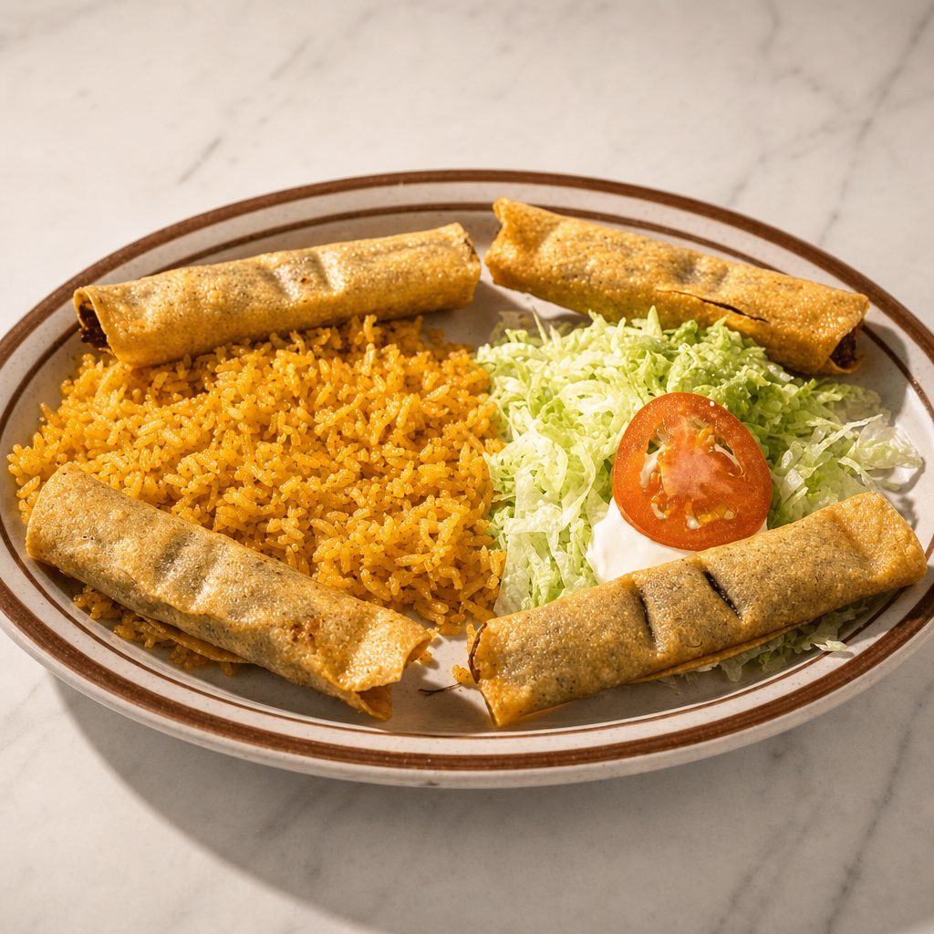 Flautas Dinner.
