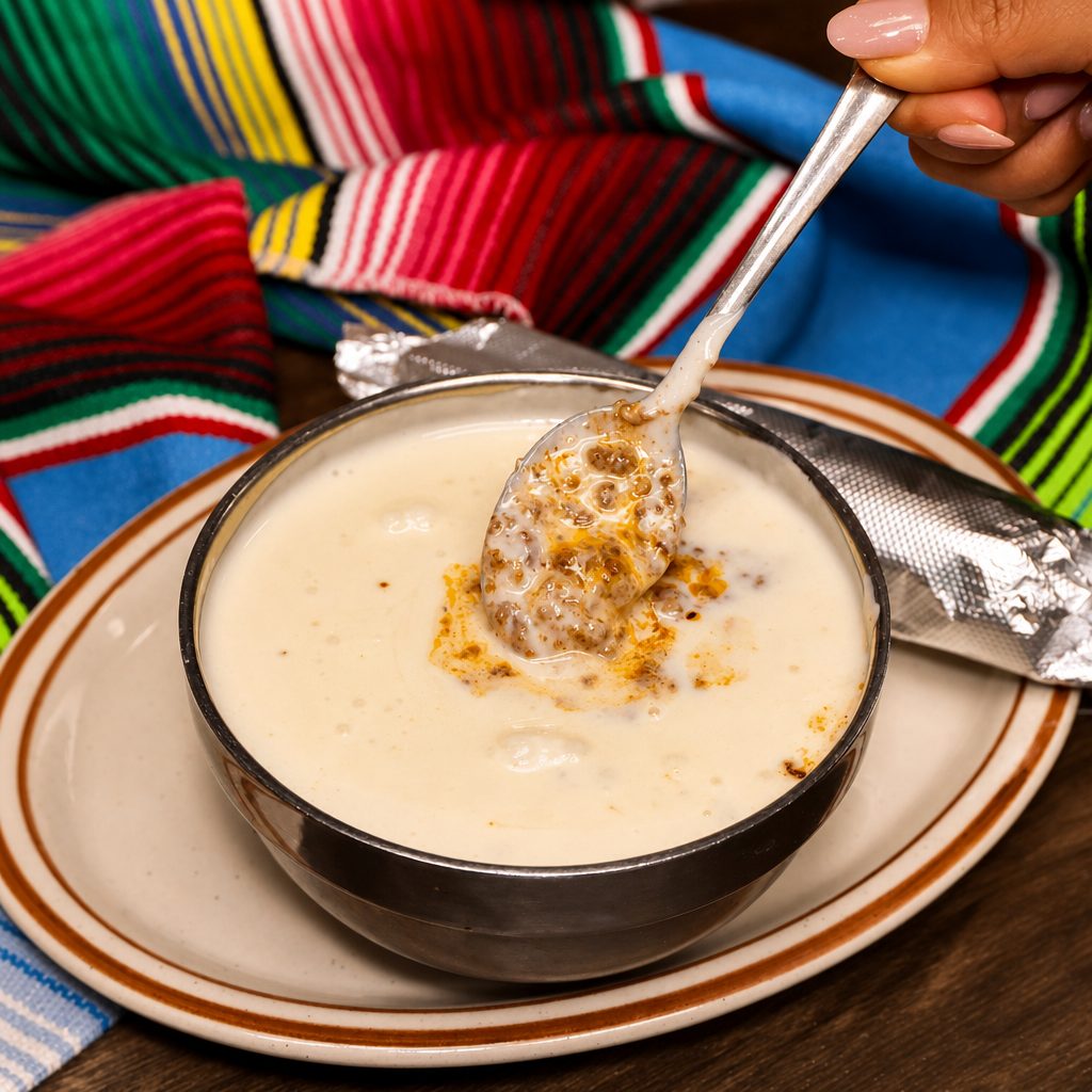 Queso Fundido Con Chorizo.