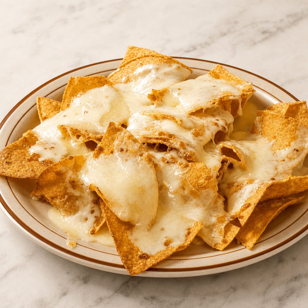 Cheese Nachos.