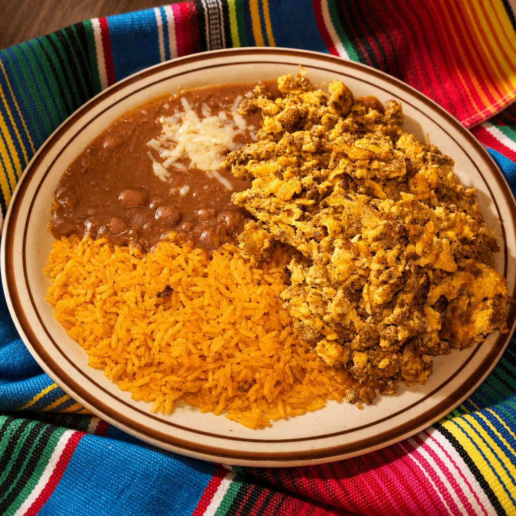 Huevos Con Chorizo.