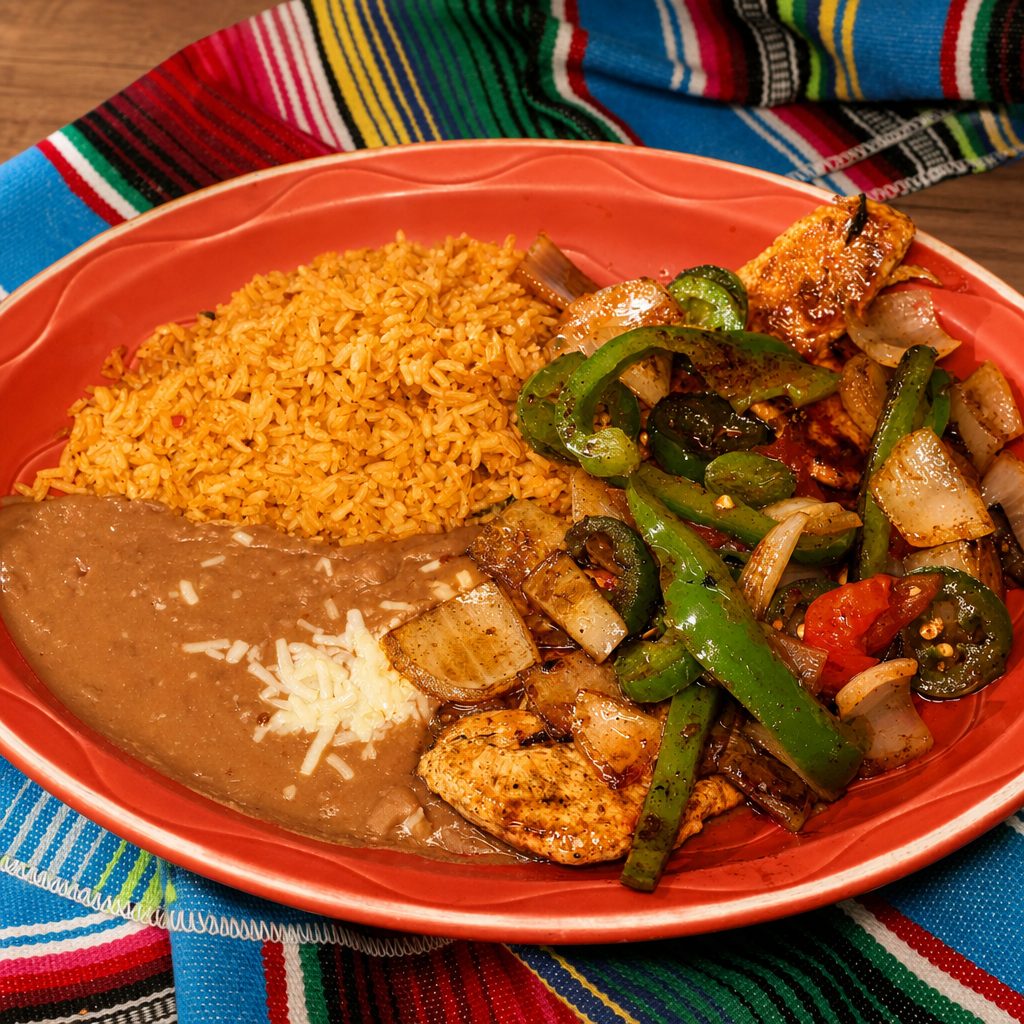 Pechuga De Pollo a La Mexicana.