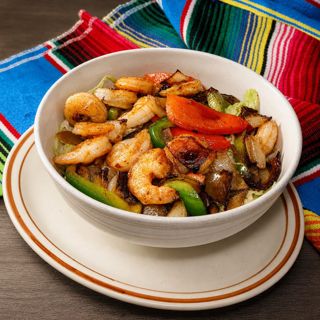 Grilled Shrimp Salad.