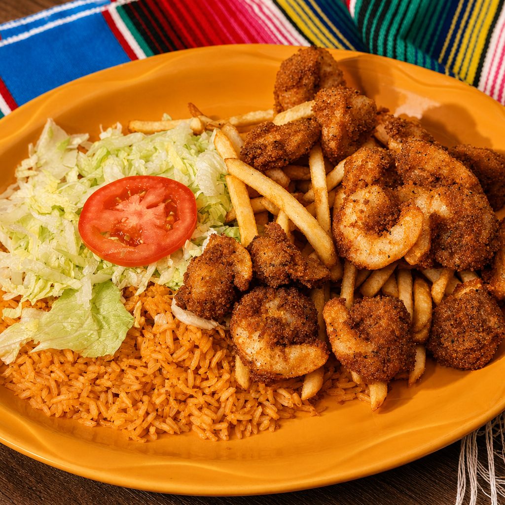 Camarones Empanizados | Fried Shrimp.