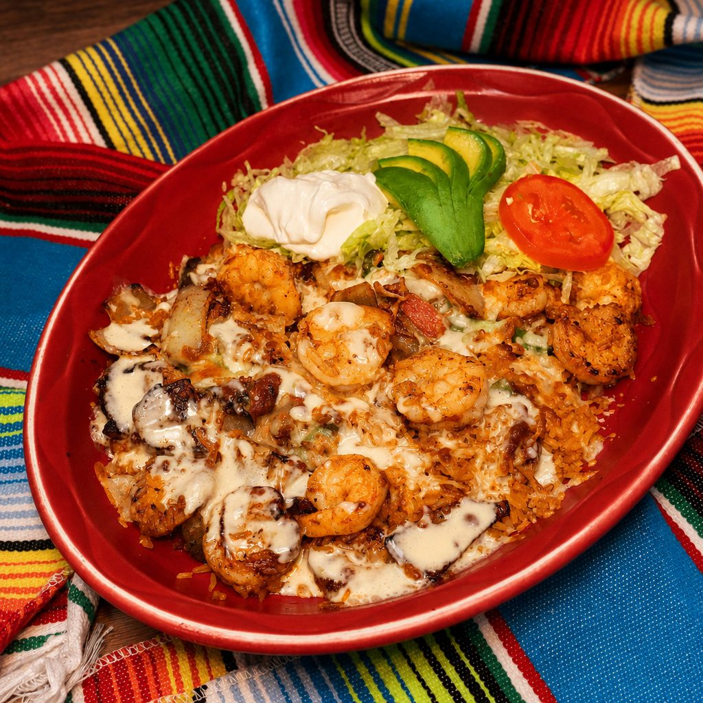 Arroz Con Camarones.