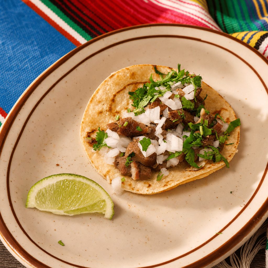 Lengua Taco | Beef Tongue.