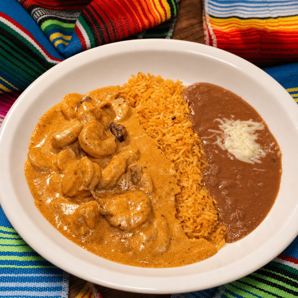 Camarones Al Chipotle.
